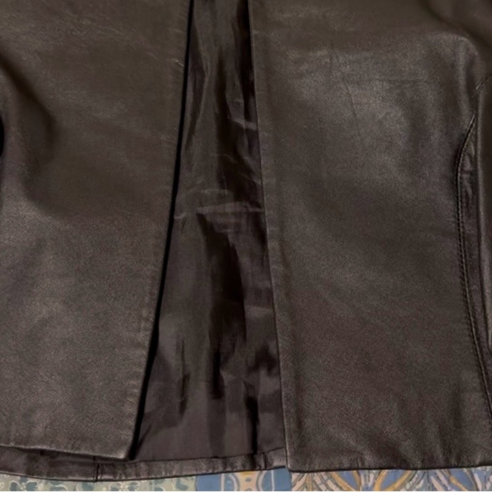 Spenser Jeremy 100% Lamb leather blk jacket, 12, NWOT. - Picture 5 of 11